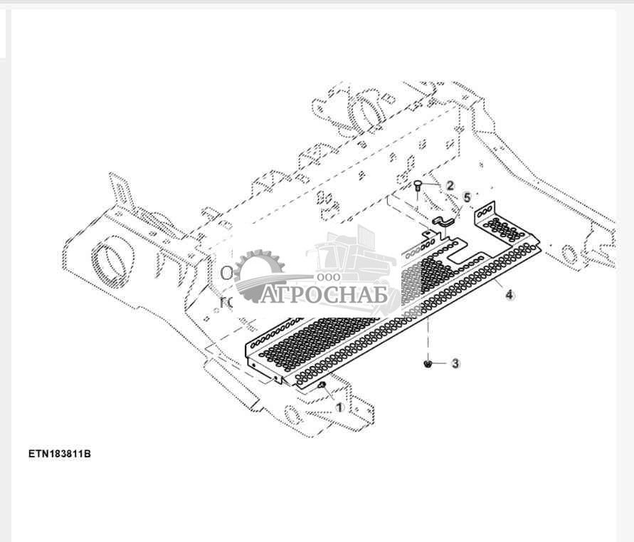 Нижняя крышка переднего моста, HillMaster™ 